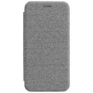 COMMANDER Book Case CURVE für Apple iPhone 13 Pro Max - Suit Elegant Gray