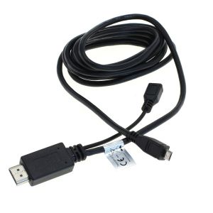 OTB HDMI-Adapterkabel kompatibel zu Samsung EIA2UHUN / HTC M490 - schwarz