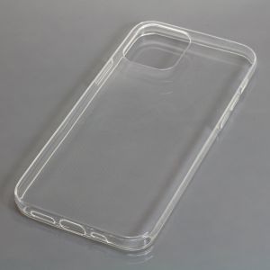 OTB TPU Case kompatibel zu Apple iPhone 12 voll transparent