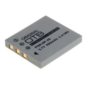 OTB Akku kompatibel zu Fuji NP-40 / Pentax D-LI85 / Samsung SLB-0737/0837 Li-Ion - 650mAh