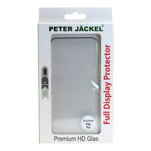 PETER JÄCKEL FULL DISPLAY HD Glass SUPERB PLUS für Huawei P40 Pro - Black